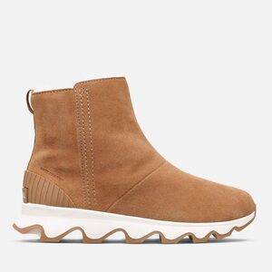 Sorel Women’s Slouch Kinetic Ankle Boots in Camel Brown Size 8